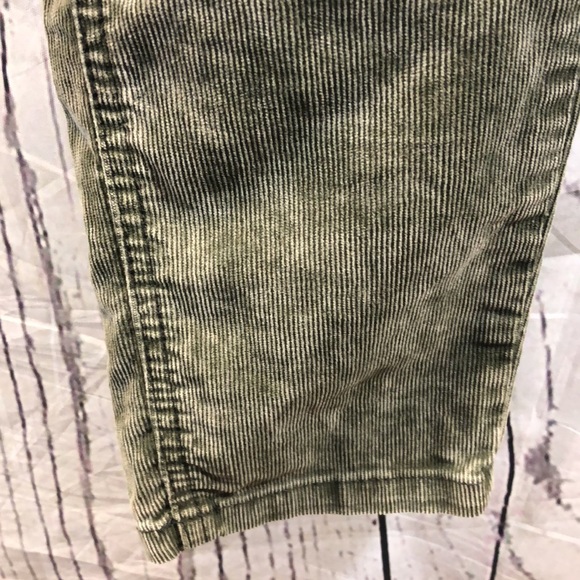 Free People Green Corduroy Jeans Size W 28 - Picture 4 of 4